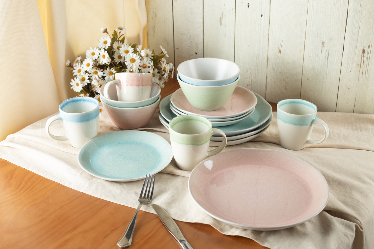 stoneware reactive glaze spring summer color