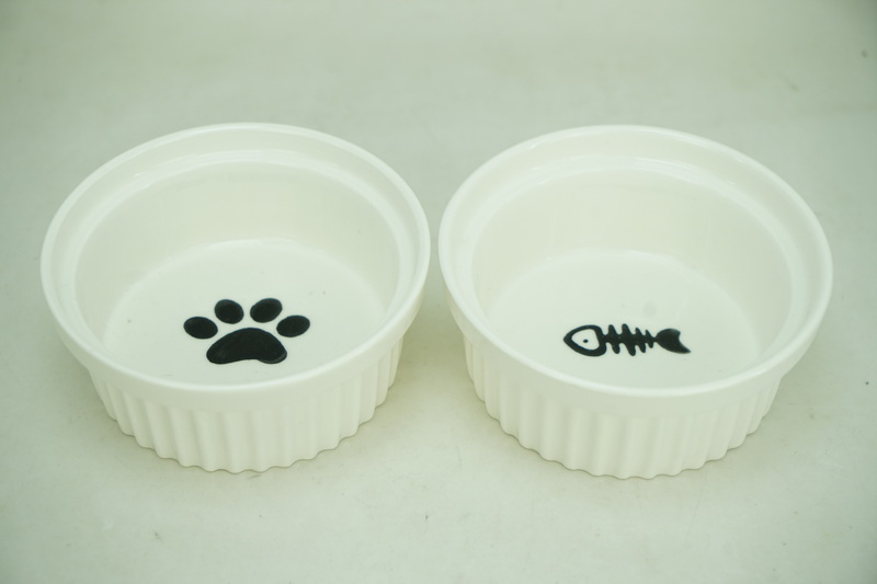 New bone china pet bowl PE0018